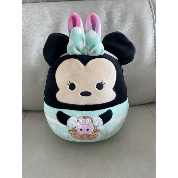 Kellytoy Other - Squishmallows Disney Minnie with Bunny Ears 12” With Easter Basket